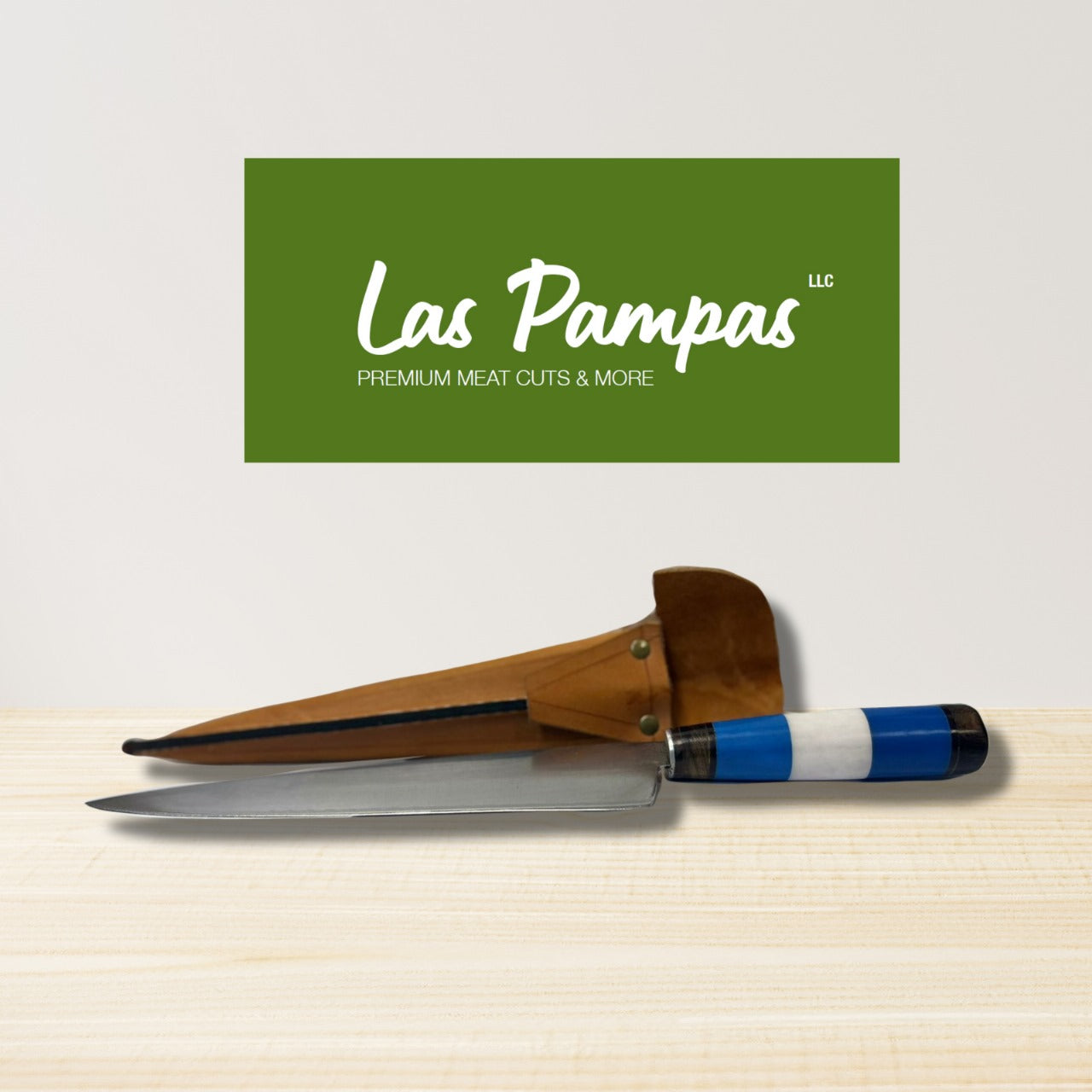 Handmade Argentinean fork & knife set and Facon