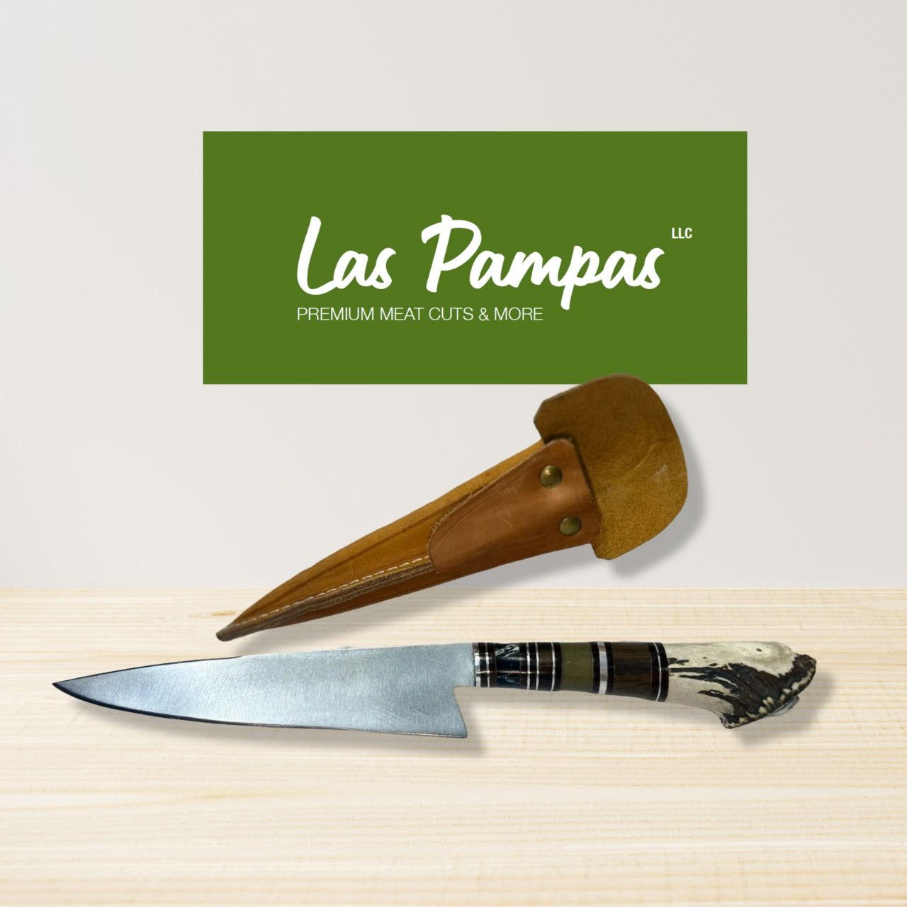 Handmade Argentinean fork & knife set and Facon