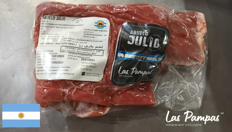 Rose Meat - Matambre 85 dhs per kg