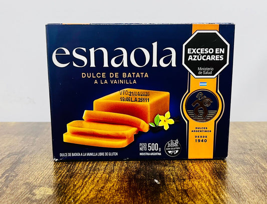 Dulce de Batata/Sweet Potato Pudding Esnaola