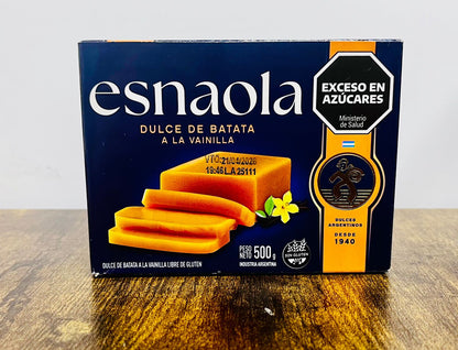 Dulce de Batata/Sweet Potato Pudding Esnaola