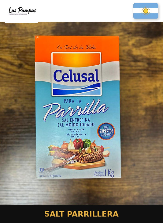 Salt parrillera for BBQ - Celusal 1kg