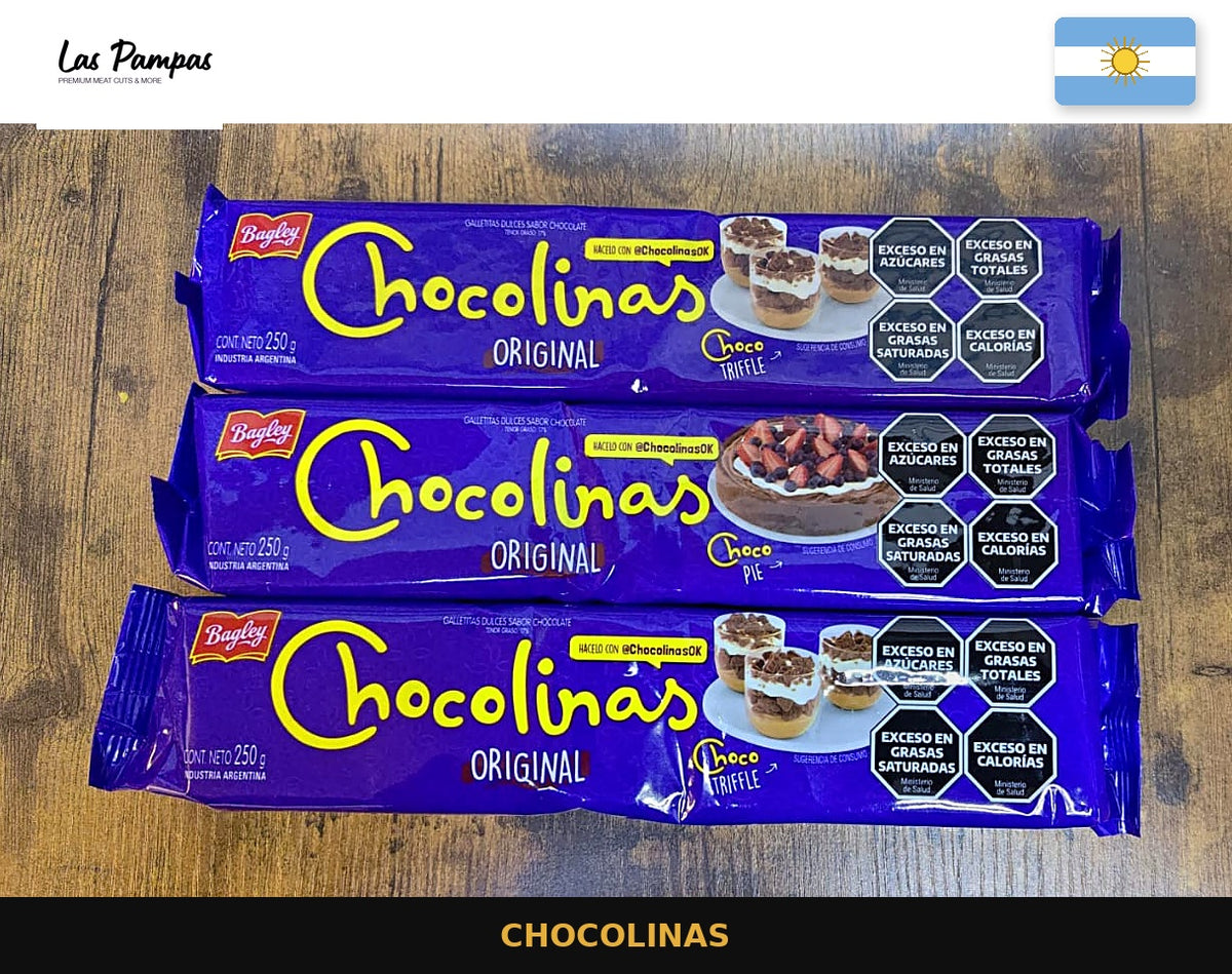 Chocolinas Traditional Chocolate Cookies 250grs