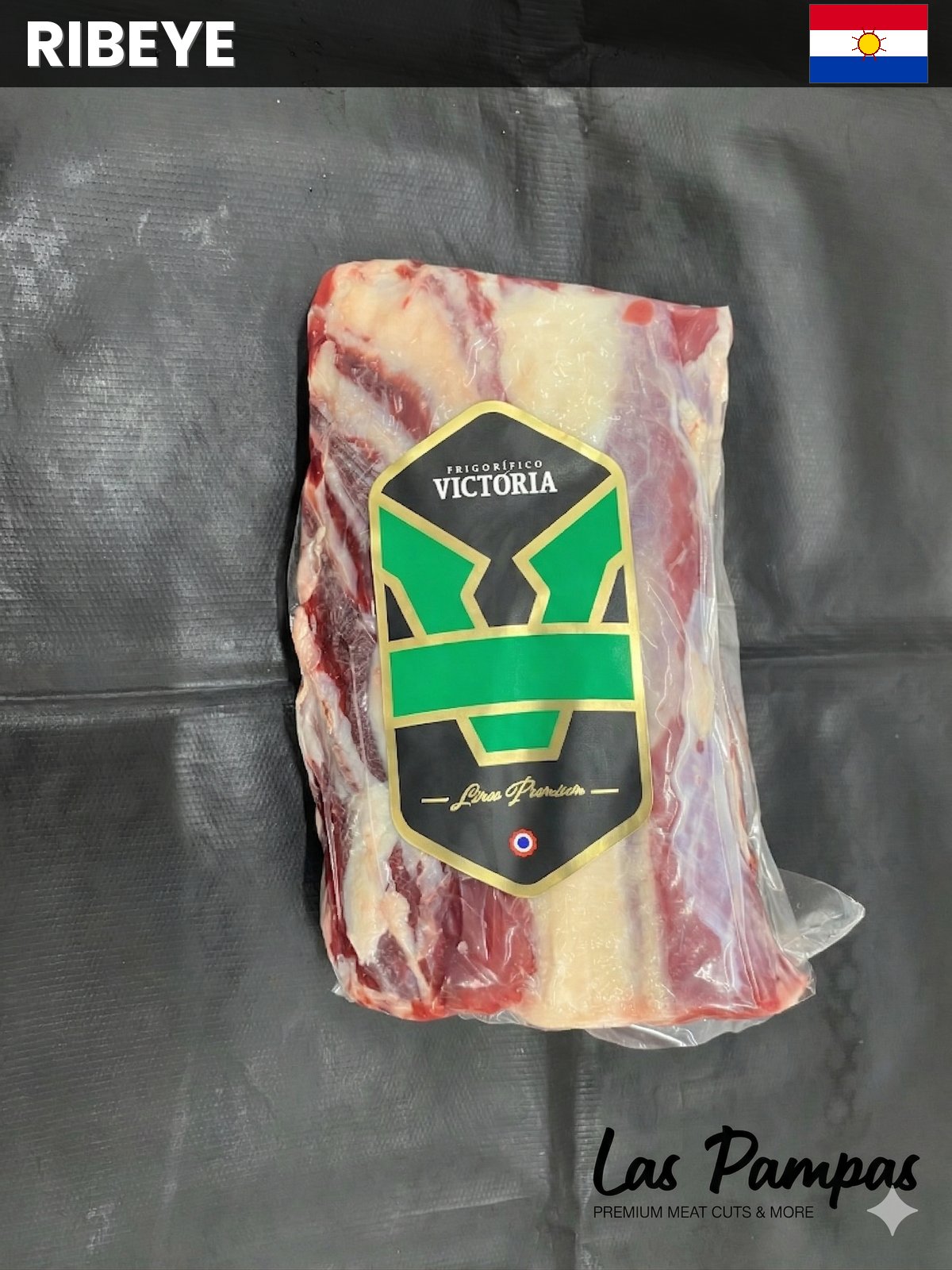 Rib Eye Paraguay 1.2kg to 2.5 kgs -+  (100aed per kg)
