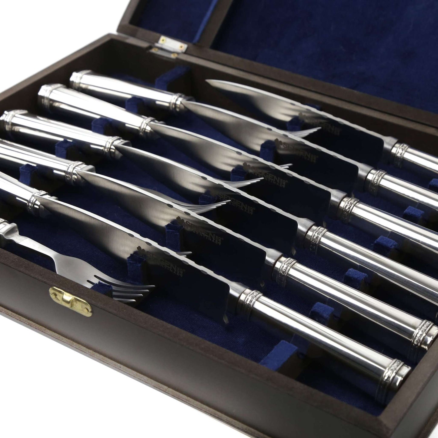 Argentum Sterling Silver Steak Cutlery Set