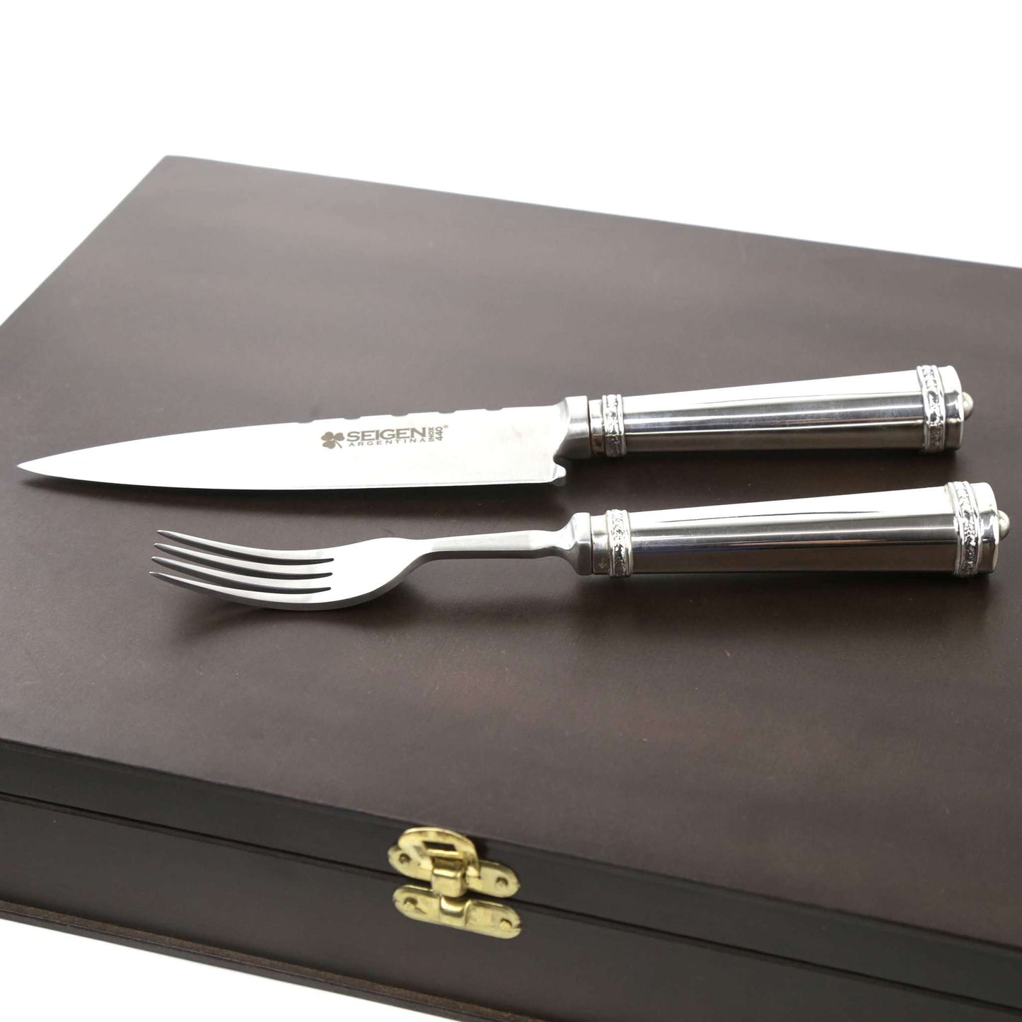 Argentum Sterling Silver Steak Cutlery Set