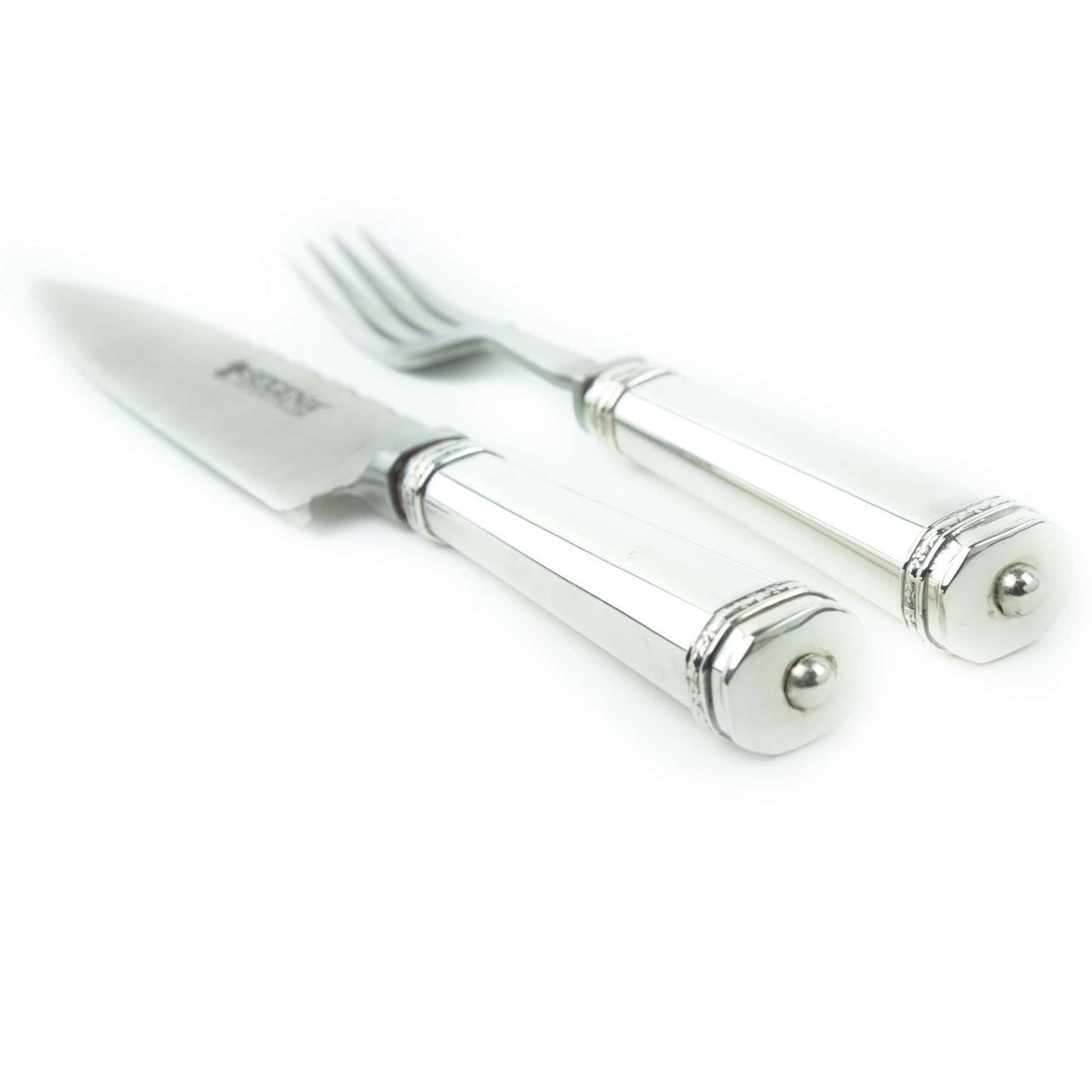 Argentum Sterling Silver Steak Cutlery Set